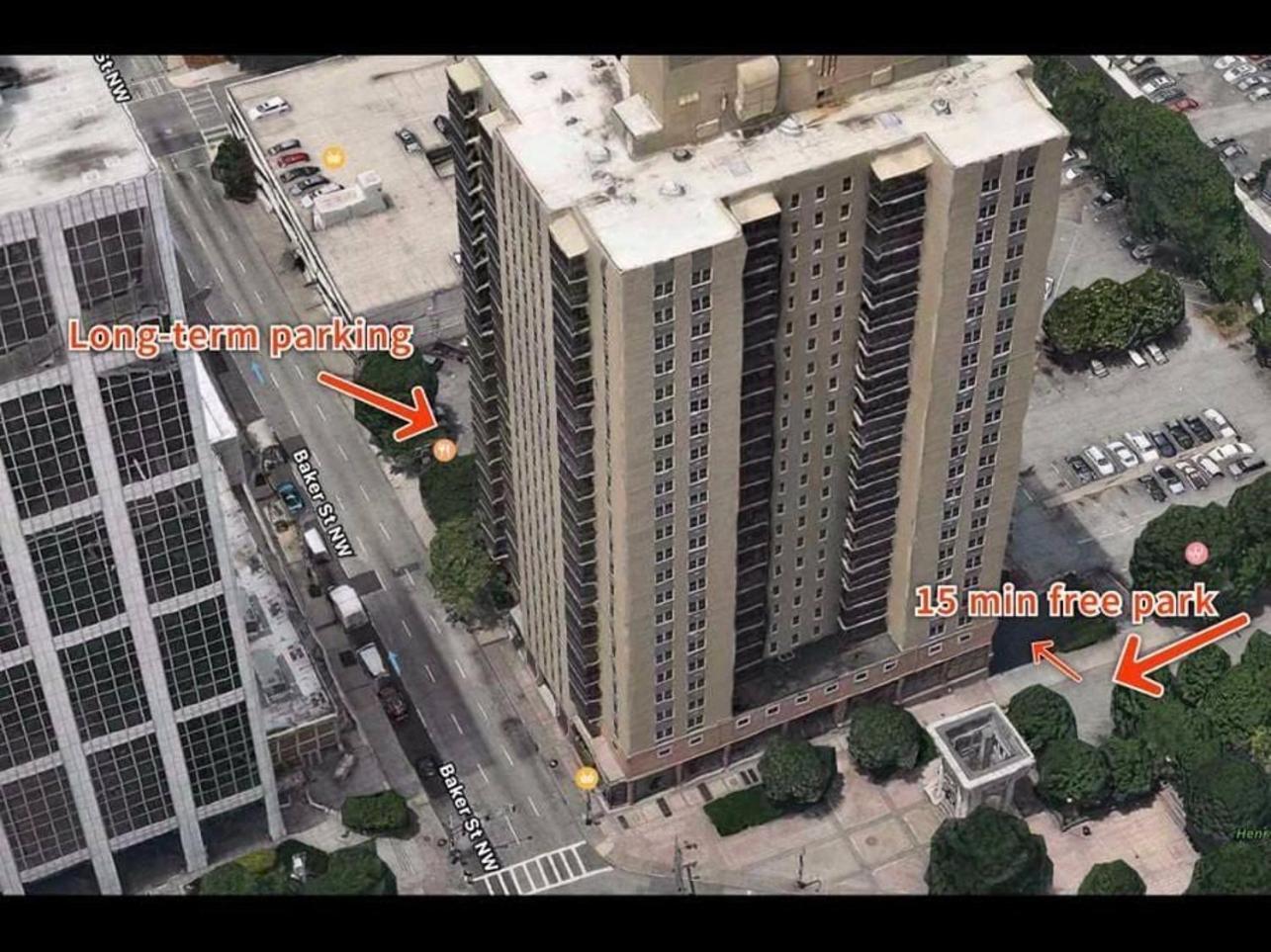 Stayatl High Rise Condo Downtown Atl With Views Atlanta Esterno foto